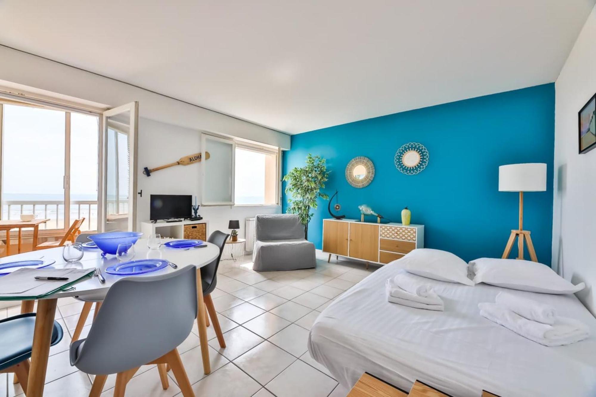 Apartmán Horizon - Sejour Cocooning Vue Mer Saint-Jean-de-Monts Exteriér fotografie